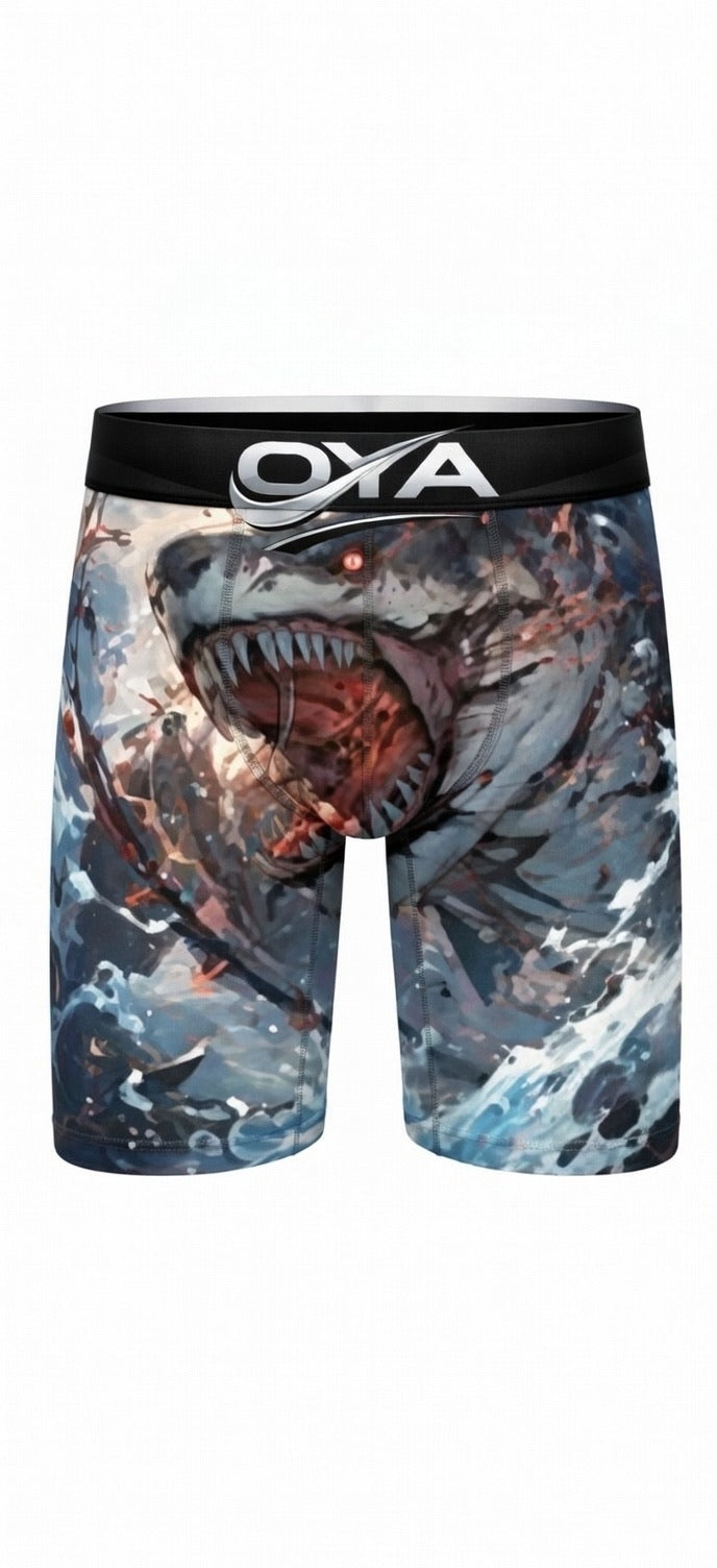 OYA Apex Predator Shark Graphic Boxer Briefs